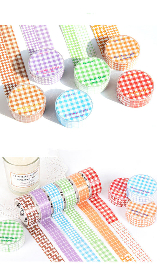 Craft Grid Washi Tape - 3m Rolls for Decor