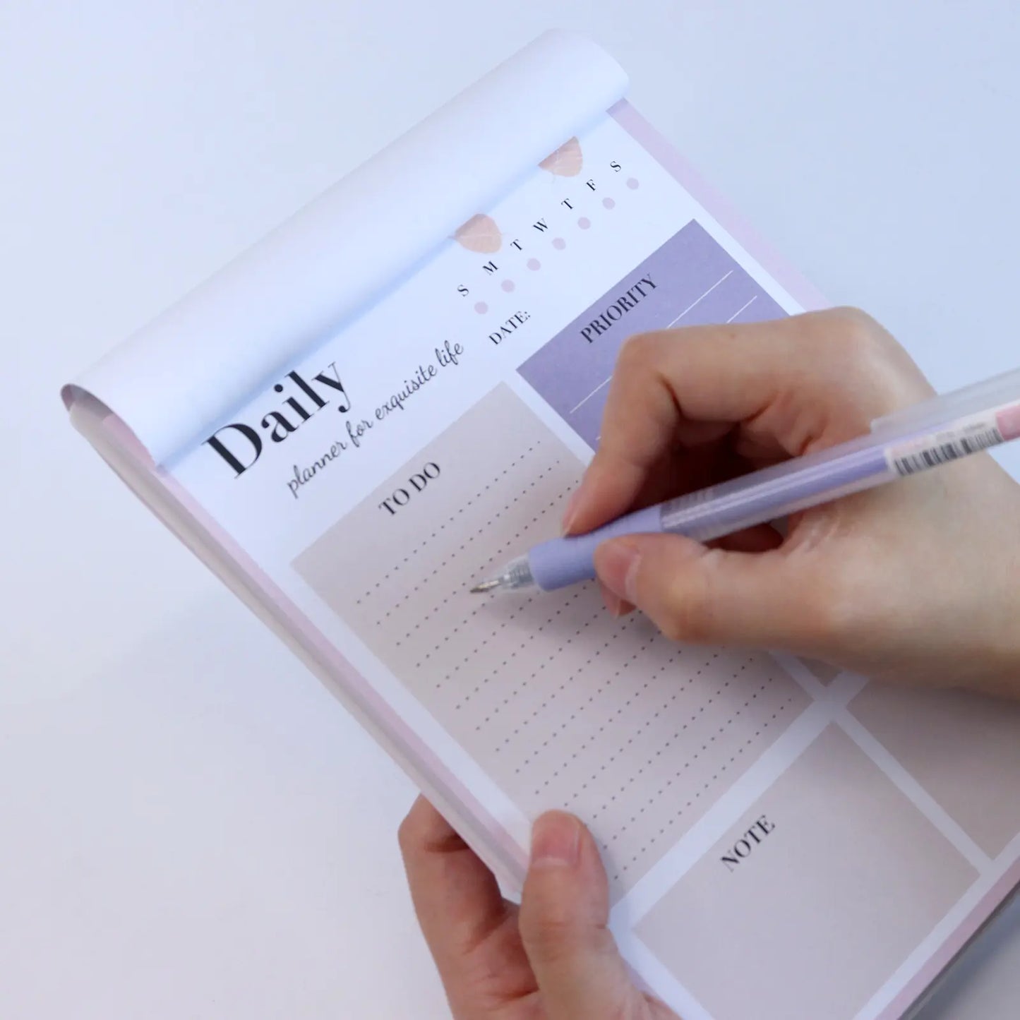 Morandi 60-Sheet Tear-Off Planner Pad