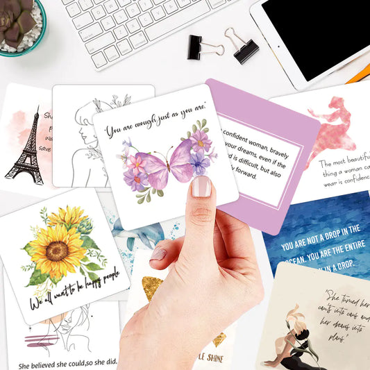 Uplift & Inspire Women's Greeting Cards (50 Pcs)