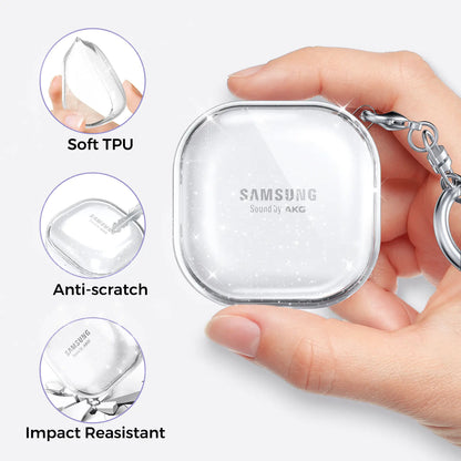 Clear TPU Case for Samsung Galaxy Buds Pro & 2