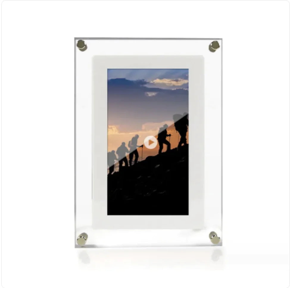 Acrylic Media Frame with HD Video & 1GB Storage
