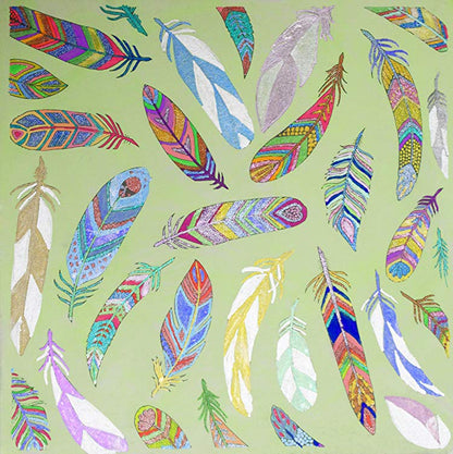 ShimmerStripes Colorful Pen Set