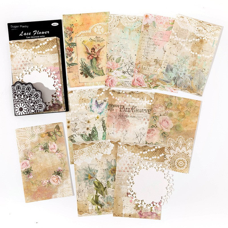 Lace Impressions DIY Paper Pack