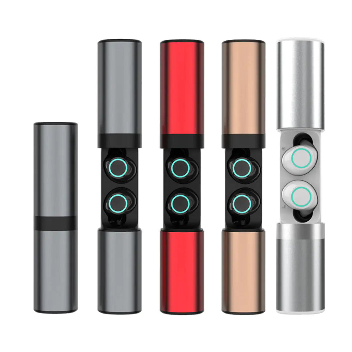 DualDrive Wireless Earphones & Charger