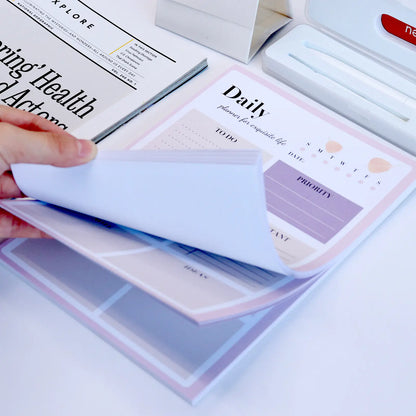 Morandi 60-Sheet Tear-Off Planner Pad