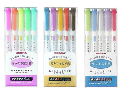 Zebra Dual-Tip Gentle Markers