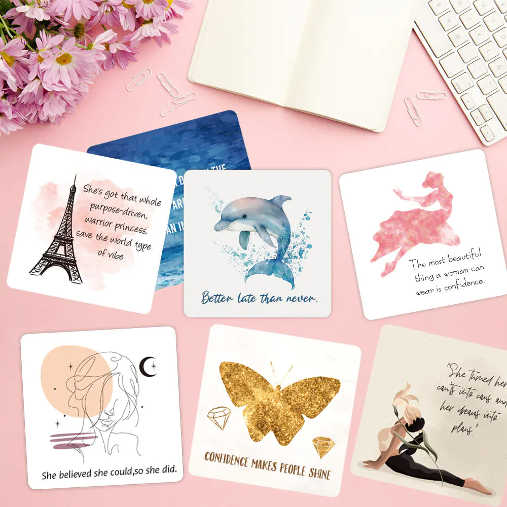 Uplift & Inspire Women's Greeting Cards (50 Pcs)