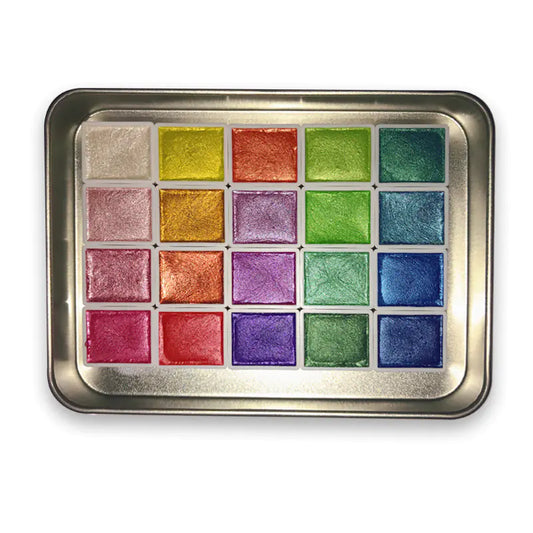 20 Shades Pearl Watercolor Kit
