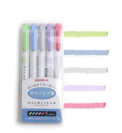 Zebra Dual-Tip Gentle Markers