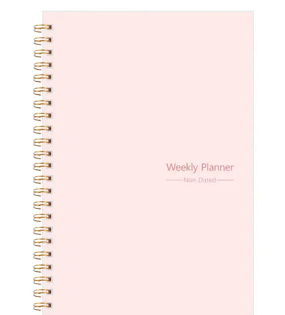 Screw-Bound Agenda Notebook 5.8" x 8.3"