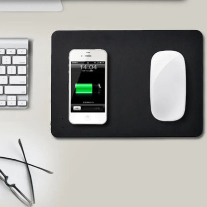 ChargeStream Desk Mat: iPhone Wireless Charger & Mouse Pad