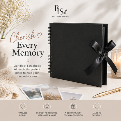 Creative Memory Scrapbook with Markers & Stickers, 80 Pages
