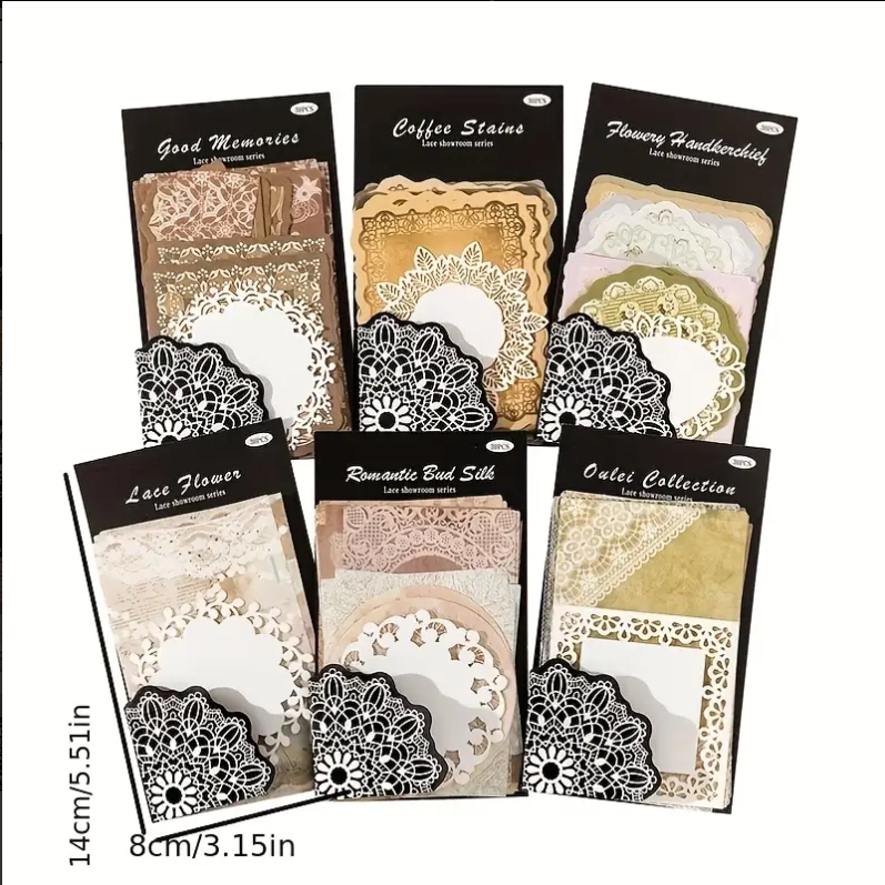 Lace Impressions DIY Paper Pack