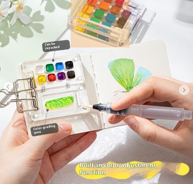 Travel Sketch Watercolor Set