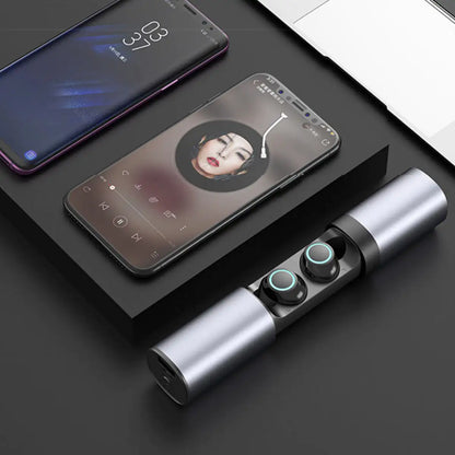 DualDrive Wireless Earphones & Charger