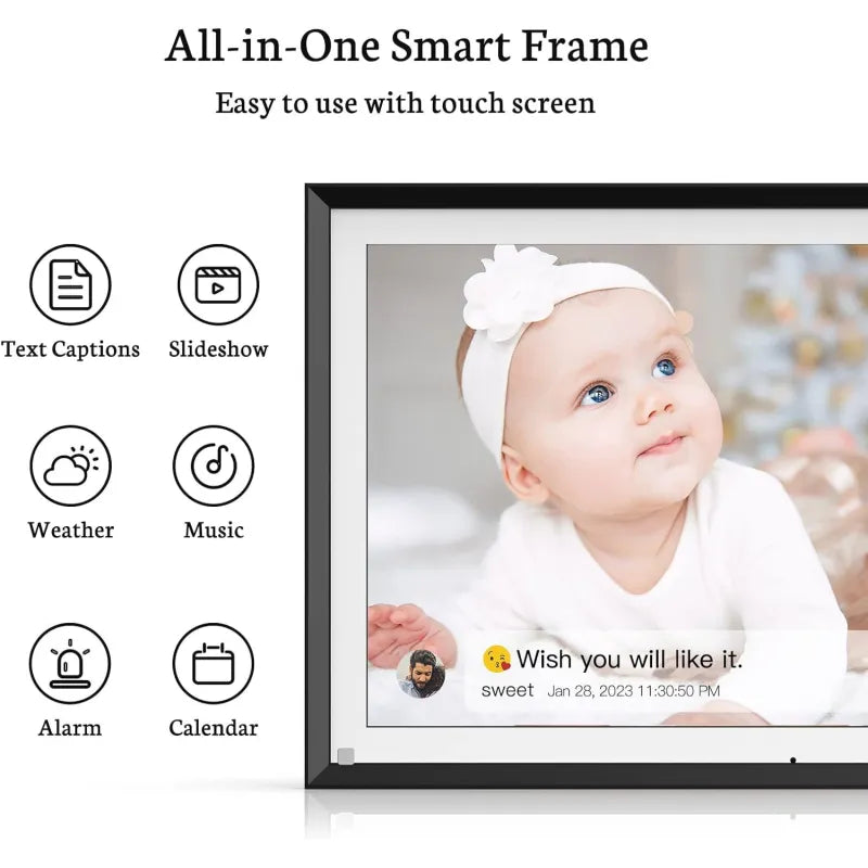 CloudMate Touch Photo Frame 10.1"