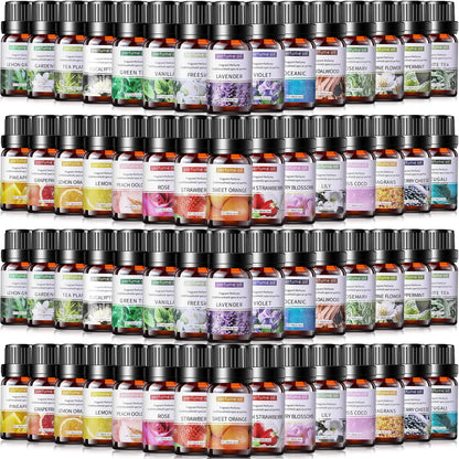 Nuanchu 90 NatureEssence Oils 10ml Aromatherapy Set