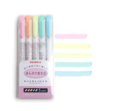 Zebra Dual-Tip Gentle Markers
