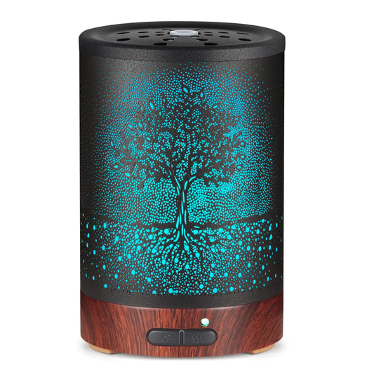 Serenity Aroma Diffuser - Ultrasonic Mist with Mood Lights
