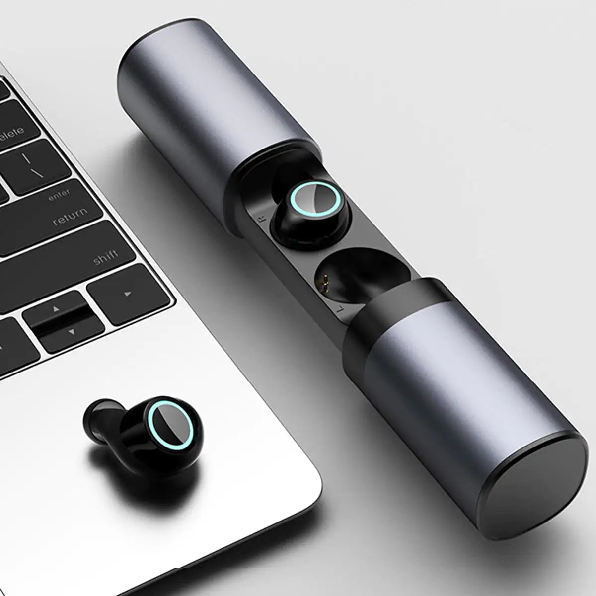 DualDrive Wireless Earphones & Charger