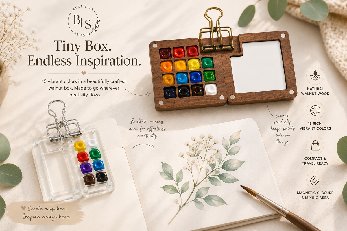Travel Sketch Watercolor Set
