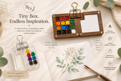 Travel Sketch Watercolor Set